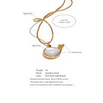 Natural Shell Whale Necklace Manufacturer - JINYOU 3876 High Quality Water Resistant