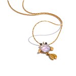 Fish Shape Shell Necklace Supplier - JINYOU 5092 New Design Colorful PVD