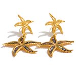 Starfish Flower Earrings Manufacturer - JINYOU 786 Fashion Big Drop for Women