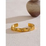 Zircon Flower Set Manufacturer - JINYOU 5146 New Arrival Shiny Hoop Earrings