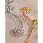 Sun Body Chain Manufacturer - JINYOU 5428 Fashion Stainless Steel Belly Waist