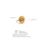 Metal Sun Ring Supplier - JINYOU 5534 Fashion Wholesale Adjustable Waterproof