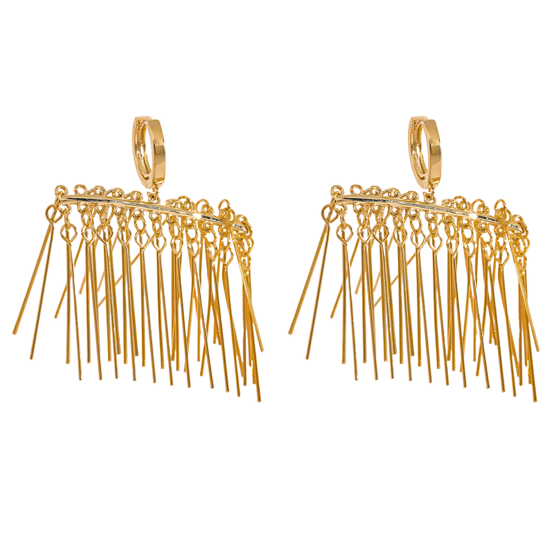 Copper Fashion Earrings Manufacturer - JINYOU Personalized Exaggeration Creative