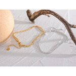 Double Layer Anklet Manufacturer - JINYOU 1828 Classic Exquisite Chain