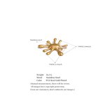 Smooth Brooch Supplier - JINYOU 5176 Trendy Style Waterproof Stainless Steel