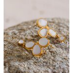 Korean Earrings Manufacturer - JINYOU 1206 Fashion 18K Gold Plated