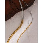 Mix Chain Necklace Supplier - JINYOU 678 Minimalist Metal 18K Gold Plated