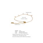 Sandy Beach Jewelry Supplier - JINYOU 1003 Waterproof Stainless Steel Natural