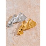 Leopard Shape Brooch Manufacturer - JINYOU 4533 New Design Metal PVD Stainless