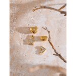 Cubic Zirconia DIY Supplier - JINYOU 0094 Trendy Stainless Steel Heart Love