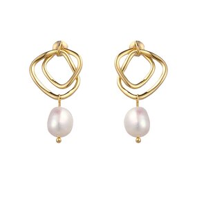 Geometric Minimalist Earrings Manufacturer - JINYOU 942 Fashion Charm Korean