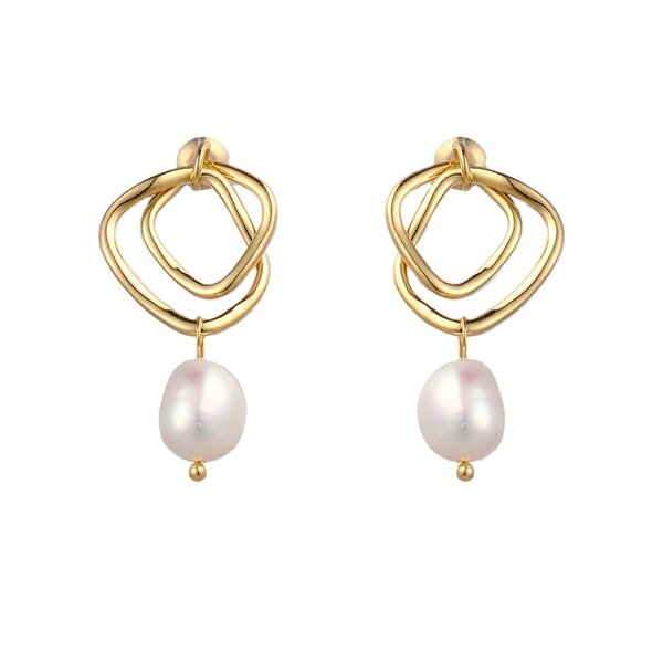 Geometric Minimalist Earrings Manufacturer - JINYOU 942 Fashion Charm Korean