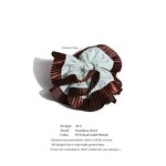 Hair Scrunchies Supplier - JINYOU 0021 New Style Oversize Black Red Satin