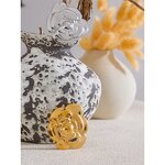 Metal Flower Brooch Supplier - JINYOU 5185 New Arrival Waterproof Stainless