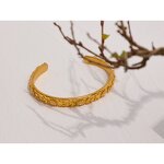 Star Moon Cuff Set Manufacturer - JINYOU 449 PVD Gold Plated Celestial 316L