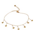 Heart Chain Anklet Manufacturer - JINYOU 4336 Fashion Summer Barefoot Bracelets