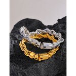 Twisted Chain Bracelet Manufacturer - JINYOU 5004 Size 22510mm 316L