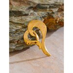 Hollow Heart Brooch Manufacturer - JINYOU 4528 New Arrival Stainless Steel Pin