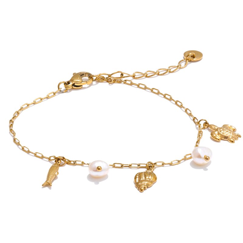 Pearl Pendant Bracelet Supplier - JINYOU 5530 New Arrival Natural Waterproof