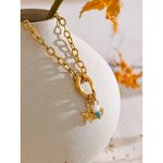 Pearl Turquoise Bracelet Manufacturer - JINYOU 5512 New Arrival Natural 18k Plated