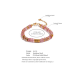 Natural Stone Bracelet Supplier - JINYOU 4037 Ethnic Style Colorful 18k Gold