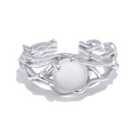 Natural Stone Ring Supplier - JINYOU 099 High Quality Geometric S925 Sterling