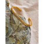 Zircon Open Bracelet Manufacturer - JINYOU 4492 New Arrival Rust Proof Fashion