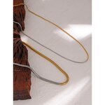 Mix Chain Necklace Supplier - JINYOU 678 Minimalist Metal 18K Gold Plated