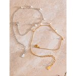 Sandy Beach Jewelry Supplier - JINYOU 1003 Waterproof Stainless Steel Natural