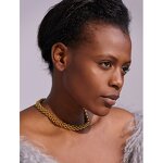 Metal Chain Set Manufacturer - JINYOU 606 Waterproof 18K Gold Plated Stainless