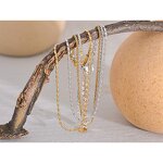 Double Layer Anklet Manufacturer - JINYOU 1828 Classic Exquisite Chain