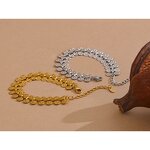 Coin Flower Set Supplier - JINYOU 4173 Stainless Steel Chain Vintage Necklace