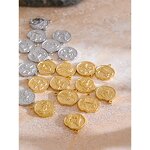 Gold Plated Charms Supplier - JINYOU 0070 Real 12 Constellation Metal Diy