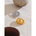 Sunflower Brooch Supplier - JINYOU 4989 New Arrival Metal PVD Waterproof