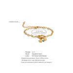Pearl Turquoise Bracelet Manufacturer - JINYOU 5512 New Arrival Natural 18k Plated