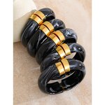 Acrylic Jewelry Bangle Manufacturer - JINYOU 3383 Vintage New Design