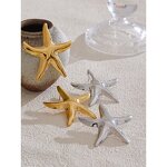 Smooth Starfish Stud Earrings Manufacturer - JINYOU 5179 New Arrival Waterproof