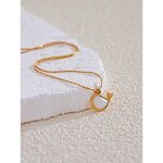 Natural Shell Whale Necklace Manufacturer - JINYOU 3876 High Quality Water Resistant