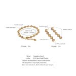 Zircon Jewelry Set Supplier - JINYOU 4941 New Arrival Chain Bracelet Earrings