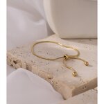 Retractable Snake Bracelet Manufacturer - JINYOU 1908 Wholesale 18K Gold Plated