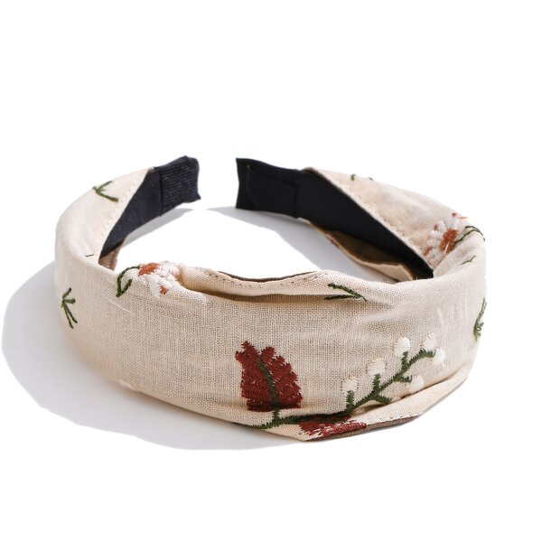 Sweet Hair Accessories Manufacturer - JINYOU 0034 New Arrivals Polyester Flower