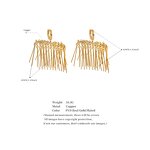 Copper Fashion Earrings Manufacturer - JINYOU Personalized Exaggeration Creative