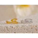 Gold Color Ear Clips Supplier - JINYOU 042 1PC Sterling Silver Minimalist 18k