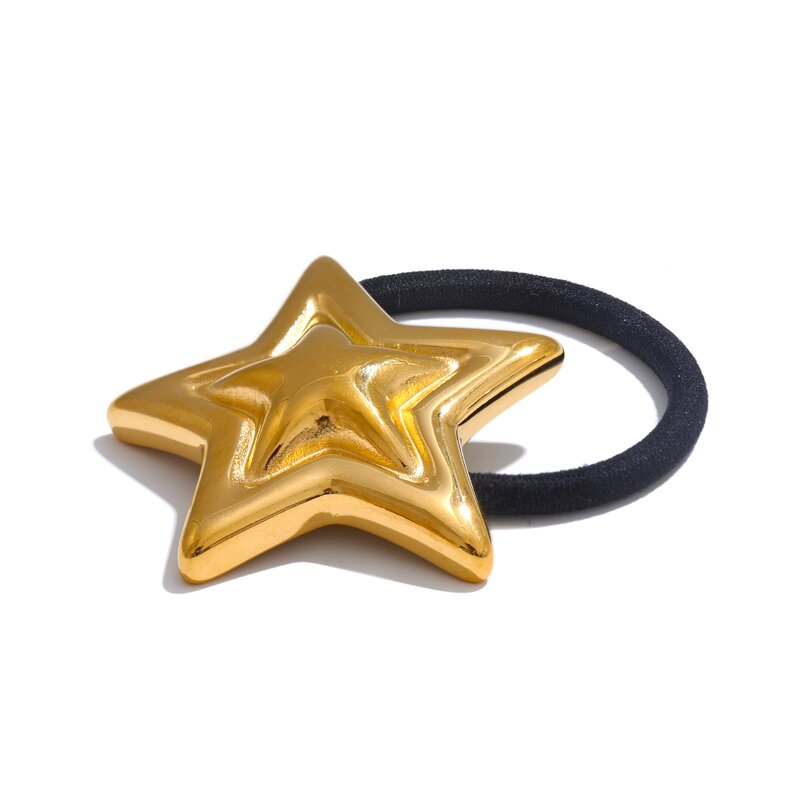 Five-pointed Star Hairband Manufacturer - JINYOU 4984 New Arrival Stainless Steel
