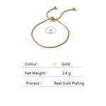 Retractable Snake Bracelet Manufacturer - JINYOU 1908 Wholesale 18K Gold Plated