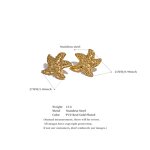 Metal Starfish Stud Earrings Manufacturer - JINYOU 4462 New Waterproof Stainless