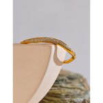 Zircon Open Bracelet Manufacturer - JINYOU 4492 New Arrival Rust Proof Fashion