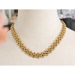 Metal Chain Set Manufacturer - JINYOU 606 Waterproof 18K Gold Plated Stainless