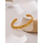 Star Moon Cuff Set Manufacturer - JINYOU 449 PVD Gold Plated Celestial 316L
