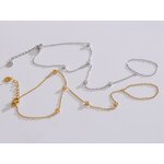 Zircon Beads Bracelet Manufacturer - JINYOU 4547 New Design PVD 16k Gold